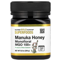 Thumbnail for SUPERFOODS, Manuka Honey, Monofloral, MGO 100+, 8.8 oz (250 g), California Gold Nutrition
