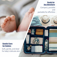 Thumbnail for Ourmed Life Face Towels, Disposable Biodegradable Clean Facial Towels for Sensitive Skin, Lint- free Face Cloths for Makeup Remover, Skincare and Women Cleaning, Dry Wipes,100 Count Dot Texture