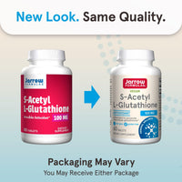 Thumbnail for Jarrow Formulas S-Acetyl L-Glutathione Tablets - 100 mg - 60 Count - Dietary Supplement - Stable Form of L-Glutathione - for Antioxidant Support and Detoxification - Non-GMO - Gluten Free