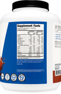 Thumbnail for Nutricost Mass Gainer Double Chocolate Flavor, 7 LBS, 50 Grams of Protein Per Serving - Non-GMO & Gluten Free
