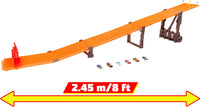 Thumbnail for Hot Wheels Toy Car Playset with Lights, Sounds & 6 1:64 Scale Vehicles, Super 6-Lane Raceway, 8-foot Track that Rolls Up for Storage (Amazon Exclusive)