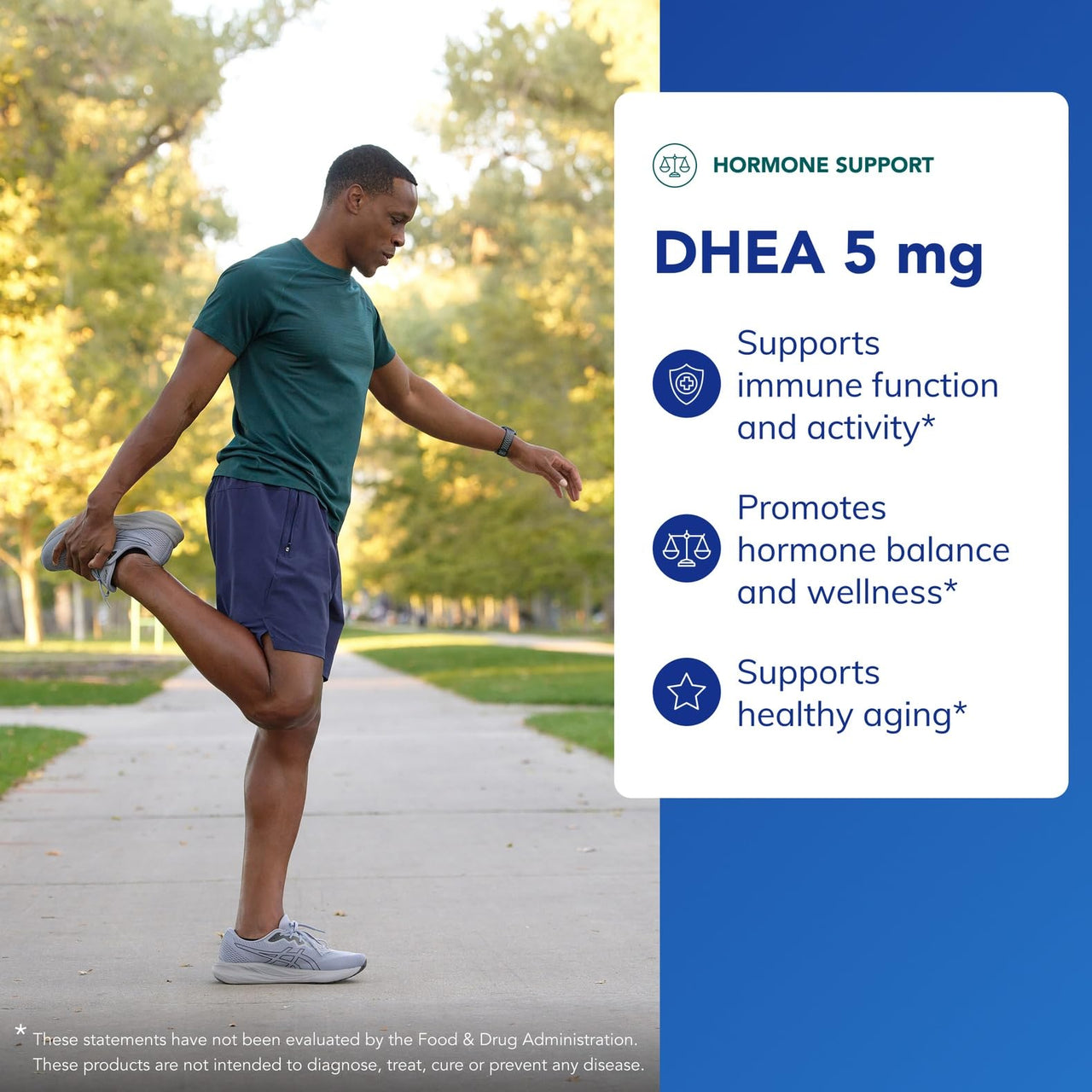 Pure Encapsulations DHEA 5 mg - Immune Support & Hormones Balance* - Micronized DHEA - Gluten Free & Vegan - 180 Capsules