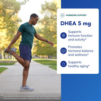 Thumbnail for Pure Encapsulations DHEA 5 mg - Immune Support & Hormones Balance* - Micronized DHEA - Gluten Free & Vegan - 180 Capsules