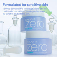 Thumbnail for BANILA CO Clean it Zero Calming Cleansing Balm | Korean Makeup Remover for Sensitive Skin | Vegan | Cleansing Oil, Facial Cleanser Made with Centella Asiatica & Madecassoside (100ml / 3.38 fl. oz)