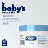 Thumbnail for Cetaphil Baby Healing Ointment, Diaper Rash Ointment Soothes and Protects Baby's Irritated Skin, Skin Protectant For Dry Skin, 12oz