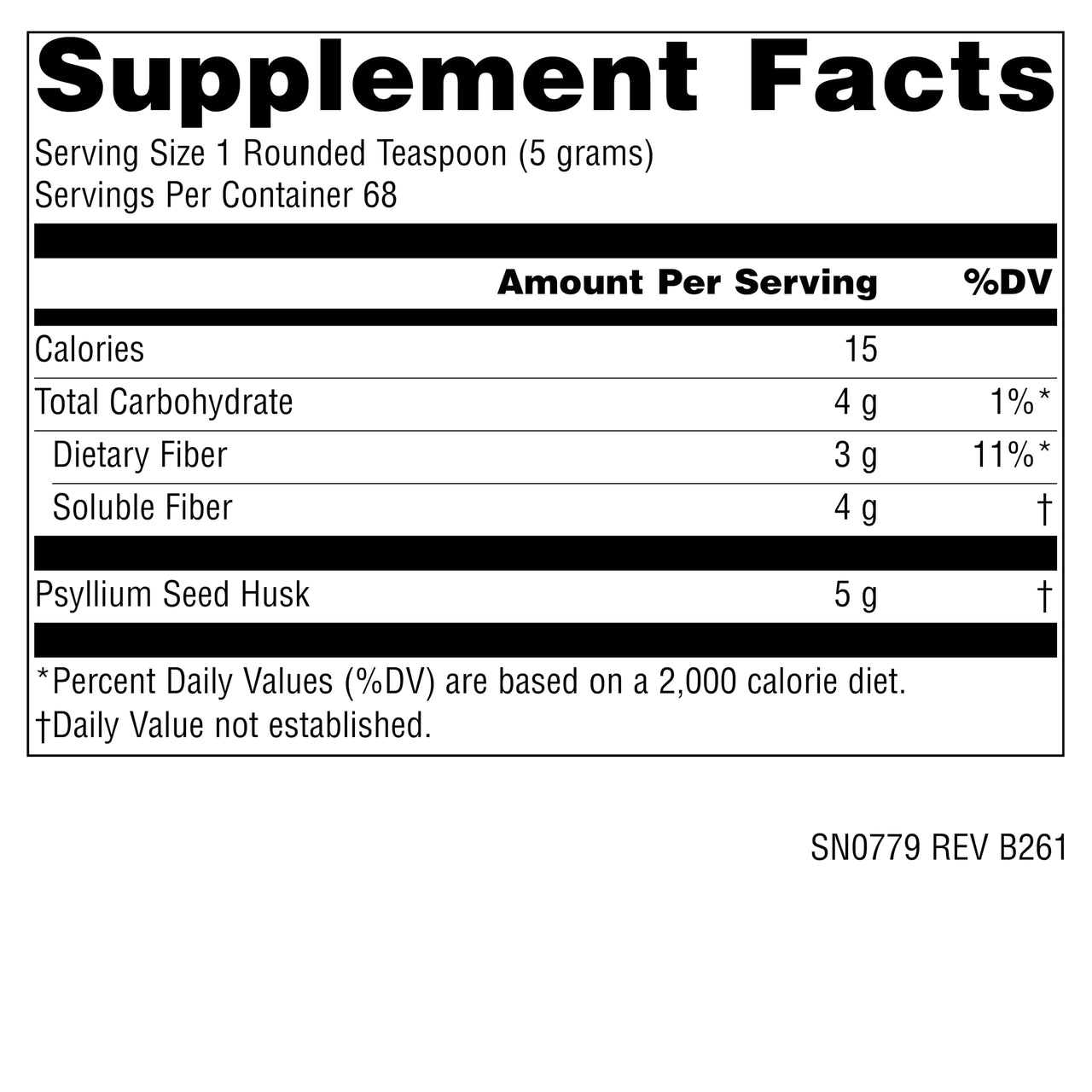 Psyllium Husk Powder, 12 oz
