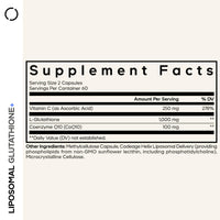 Thumbnail for Codeage Liposomal Glutathione+ Supplement - 1000 mg Reduced L-Glutathione Pills, Vitamin C Ascorbic Acid, CoQ10 - Liposomal Delivery - Skin & Antioxidant Support - Non-GMO - 120 Capsules