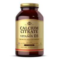 Thumbnail for Solgar Calcium Citrate with Vitamin D3, 240 Tablets - Promotes Healthy Bones & Teeth, Supports Musculoskeletal & Nervous Systems - Non-GMO, Gluten-Free, Dairy Free, Kosher - 60 Servings