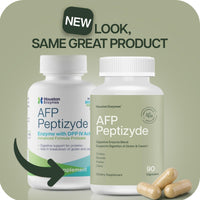 Thumbnail for Houston Enzymes AFP Peptizyde - Digestive Enzyme Combination for Protein, Casein & Gluten Proteins - Digestive Enzymes for Women and Men (90 Capsules)