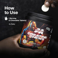 Thumbnail for MuscleTech Creatine Chews - Creapure Monohydrate Supplement for Muscle Recovery, Muscle Builder & Energy Boost - Pre Workout Supplement for Men & Women - 90 Chewable Candies, Boogieman Punch