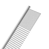 Thumbnail for Andis 68545 Stainless-Steel Comb for Knots, Mats & Loose Hair Removal - Effective Dematting Tool Comfortable, Lightweight, Portable & Safe for Dogs, Cats & Pets – Silver, 10-Inch