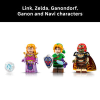 Thumbnail for LEGO The Legend of Zelda: Ocarina of Time – The Final Battle - Building Set for Adults, Ages 18+ - Nintendo Collectible with Link & Zelda Minifigures - Bedroom or Game Room Decor - 77093