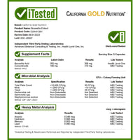 Thumbnail for California Gold Nutrition Boswellia Extract, Plus Turmeric Extract, 250 mg, 120 Veggie Capsules