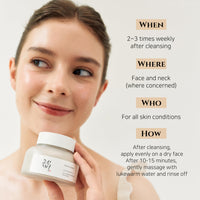 Thumbnail for Beauty of Joseon Ground Rice and Honey Glow Mask Pore Sebum Care for Dry Sensitive Skin Korean Skin Care 150ml, 5.07 fl.oz