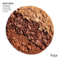 Thumbnail for Kaja Beauty Bento Collection - Bouncy Eyeshadow Trio | Warm Honey Tones, Travel Size, 10 Spiked Ginger, 2019 Allure Best of Beauty Award, 0.03 Oz