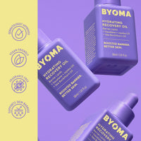 Thumbnail for BYOMA Hydrating Recovery Oil - Luxury Face Oil with Squalane, Jojoba Oil & Seabuckthorn Oil - Instant Radiant and Glowy Skin - Barrier Repair Facial Oil - 1.01 fl. oz