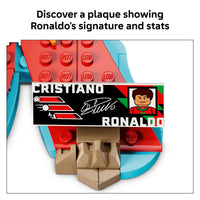 Thumbnail for LEGO Editions Cristiano Ronaldo – Soccer Highlights - Building Set for Boys & Girls, Ages 10+ - Collectible Soccer Gift with Plaque - Kids Bedroom or Shelf Decor - 43012