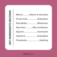 Thumbnail for Medix 5.5 Retinol Body Lotion Firming Moisturizer | Crepey Skincare Treatment | Retinol Body Cream | Anti Aging Firming Cream For Women Targets Look Of Crepe Skin, Wrinkles, & Sagging Skin, 15 Fl Oz