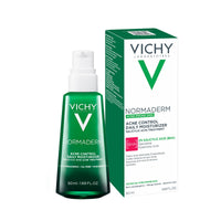 Thumbnail for VICHY Normaderm Acne Control Daily Moisturizer, Oil Free Acne Moisturizer For Face, Max Strength 2% Salicylic Acid + Hyaluronic Acid + Vitamin C, Targets Blackheads, Blemishes & Enlarged Pores