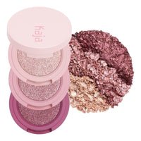 Thumbnail for Kaja Beauty Bento Collection - Bouncy Eyeshadow Trio | Plum Rosy Tones, Travel Size, 01 Rosewater, 2019 Allure Best of Beauty Award, 0.03 Oz
