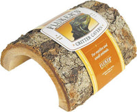 Thumbnail for Fluker's Critter Cavern Half Log Hideaway Brown (Medium) - Includes Attached DBDPet Pro-Tip Guide