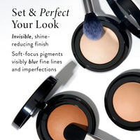 Thumbnail for LAURA GELLER NEW YORK Baked Blurring + Setting Powder, Translucent Makeup Setting Powder For Soft-Focus Finish Minimize Fine Lines and Pores, Tan/Deep
