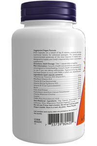 Thumbnail for NOW Vitamin B-50 mg,100 Veg Capsules