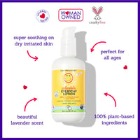 Thumbnail for California Baby Calendula Lotion | 100% Plant-Based Moisturizer | Lavender Baby Lotion | Face Moisturizer For Dry Skin | Hypoallergenic | 8.5 oz.