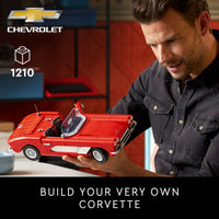 Thumbnail for LEGO Icons Corvette Model Car Kit - Buildable DIY Classic Corvette Set for Adults, Ages 18+ - Gift for Car Lovers, Him and Her - 10321