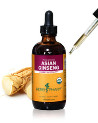 Thumbnail for Herb Pharm Asian (Panax) Ginseng Liquid Extract for Energy and Stamina Support - 4 Ounce