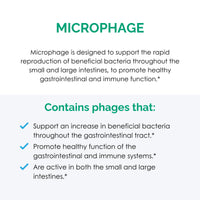 Thumbnail for Rootcology by Dr. Izabella Wentz | Microphage | Four-Phage Bacteriophage Formulation + Seven Strains of Probiotics to Promote Healthy Gastrointestinal and Immune Function | 60 Vegetarian Capsules