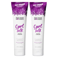 Thumbnail for Not Your Mother's Curl Talk Defining Cream (2-Pack) - 9.7 fl oz - Definition for Curly Hair - Moisturize, Condition, Protect, and Enhance Curls