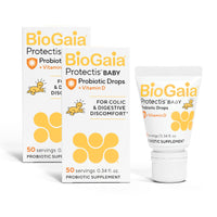 Thumbnail for BioGaia Baby Probiotic Drops - Colic & Gas Relief + Vitamin D, 50-Day Supply, Safe for Newborns, Reduces Crying, Fussing, Colic, Gas, Spit-ups & Constipation, No allergens, Dairy or Soy (Pack of 2)