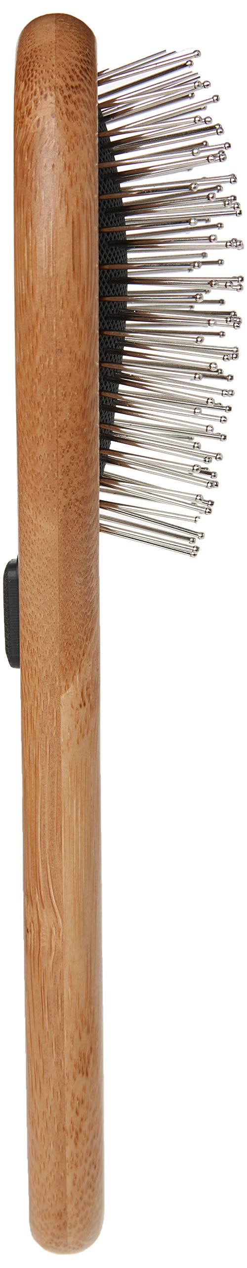 Bamboo Groom Oval Pin Brush w/Pins Small/Medium
