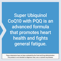 Thumbnail for Life Extension Super Ubiquinol CoQ10 with PQQ, coenzyme Q10, pyrroloquinoline Quinone, Heart Health Supplement, Maximum Absorption, 100 mg, Non-GMO, Gluten-Free, 30 softgels
