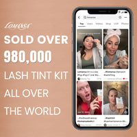 Thumbnail for Lomansa Lash Color Kit Instant Black Eyelash Color 8ml Easy to Use with Natural Results for Beginner Salon Beauty