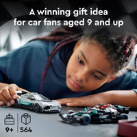 Thumbnail for LEGO Speed Champions Mercedes-AMG F1 W12 E, Performance & Project One Toy Car Set, Mercedes Model Car Building Kit, Collectible Race Car Toy, Great Car Gift for Kids and Teens, 76909