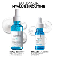 Thumbnail for La Roche-Posay Hyalu B5 Eye Serum with Hyaluronic Acid & Caffeine for Dark Circles, Hydrating Serum for Dark Circles and Wrinkles with Roller Ball Applicator, Replumps Under Eye, Fragrance Free