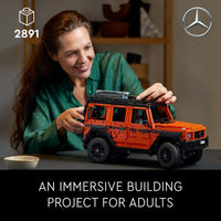 Thumbnail for LEGO Technic Mercedes-Benz G 500 Professional Line Model Car Kits - Building Set of Mercedes G-Wagon for Adults, Ages 18+ - Gift for Birthdays with Realistic Details - 42177