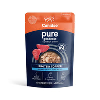 Thumbnail for CANIDAE Pure Protein Topper Wet Dog Food, Chunks of Real Tuna in Gravy Recipe, 3 oz. (Case of 12)