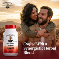 Thumbnail for Christopher's Original Formulas Lower Bowel Cleanse Formula Capsules - Herbal Laxative Colon Cleanse and Gut Cleanse 100 ct.