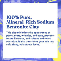 Thumbnail for ASUTRA Indian Healing Clay Mask, 1 lb - For Skin & Hair Care, Deep Pore Cleansing, Soften, & Brighten Complexion, Anti-Blemish Acne Treatment, Anti-Aging Properties, Unscented Sodium Bentonite Clay