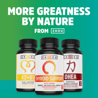 Thumbnail for Zhou DIM Active - DIM Supplement, Hormone Balance for Women & Men, Hormonal Support with 250mg Diindolylmethane - 60 Vegan Capsules