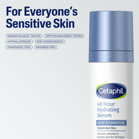 Thumbnail for Cetaphil Deep Hydration Fragrance Free 48 Hour Activation Serum, 1 Fl oz, 48Hr Dry Skin Face Moisturizer for Sensitive Skin, With Hyaluronic Acid, Vitamin E & B5, Dermatologist Recommended