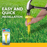 Thumbnail for Simple Solution Pee Post Outdoor Dog Training Aid, 13-Inch Pheromone Infused Yard Marking Stake for Puppy Potty Training, Housebreaking, Lawn and Garden Dog Pee Attractant, Reusable Potty Helper
