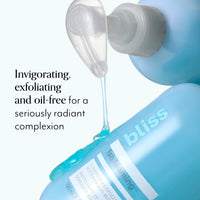 Thumbnail for Bliss Fab Foaming 2-In-1 Cleanser and Exfoliator with Bamboo Buffers - 6.4 Fl Oz - Oil-Free Gel Face Wash - Makeup Remover - Vegan & Cruelty Free