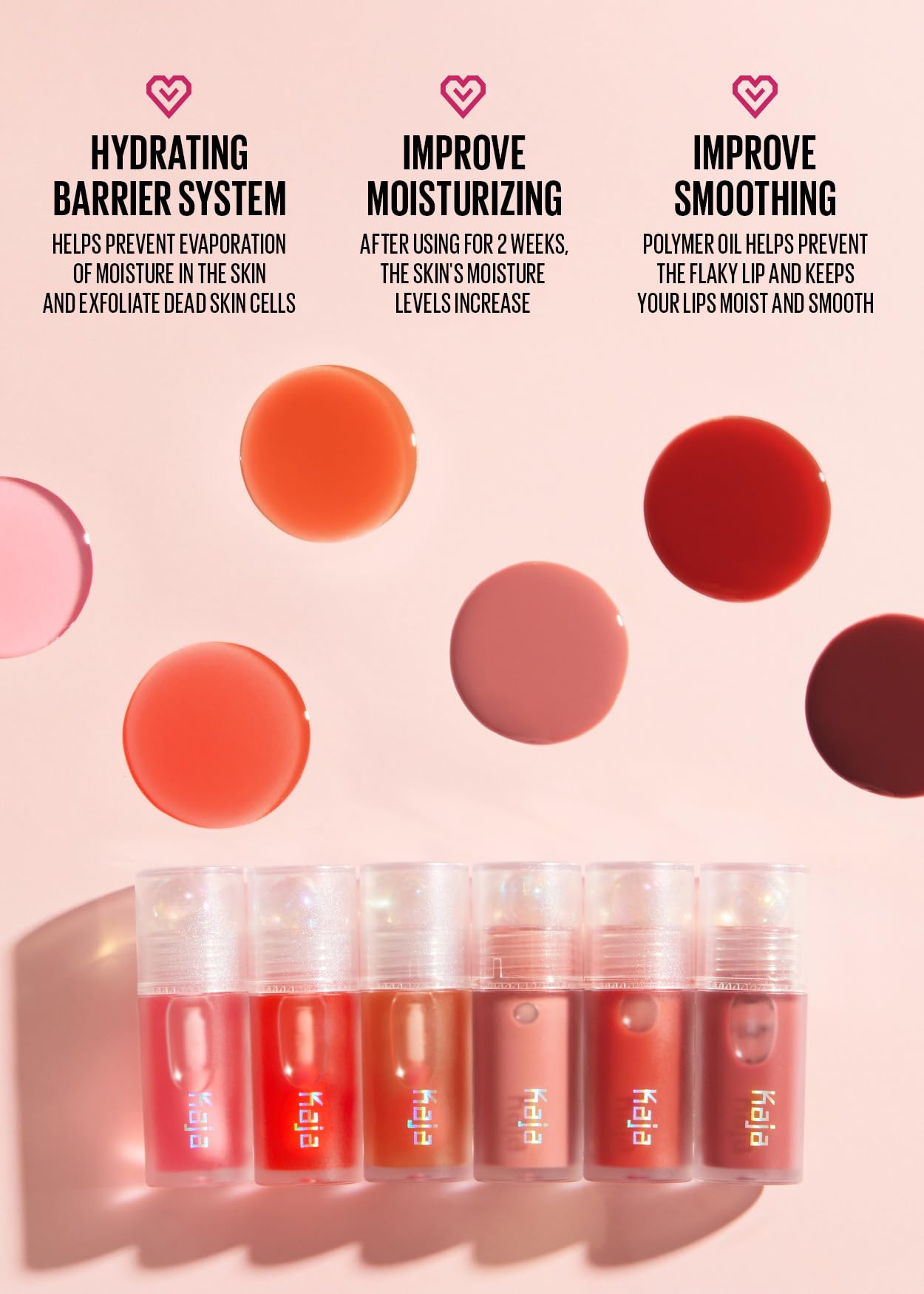 Kaja Juicy Glass Lip Plumping Oil | 08 Cherry Cola | Hydrating, Feel Plumped and Lightweight with Vitamin Tree Fruit Oil, Vegan, Cruelty-Free, Clear Tint Stain Shine Gloss Plumper, Mother's Day