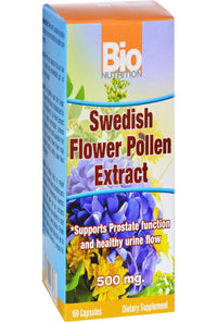 Thumbnail for Bio Nutrition Swedish Flower Pollen Extract, 500 Mg, 60 Count