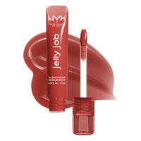 Thumbnail for NYX PROFESSIONAL MAKEUP Jelly Job Lip Gloss, Lip Tint Gloss with Full-Bodied, Smoothing, and Hyper-Glossy Shine - Jelly Filled (Spice Brown)