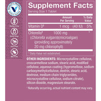 Thumbnail for The Vitamin Shoppe Super Chlorella 1000 MG (300 Tablets)